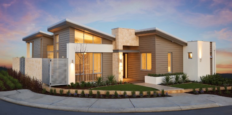 A Modern Home with External Cladding and Weatherboards | External Cladding and Weatherboards Page Image